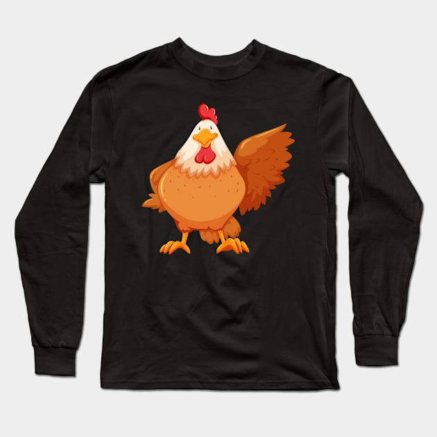 Hen Long Sleeve T-Shirt by giftideas